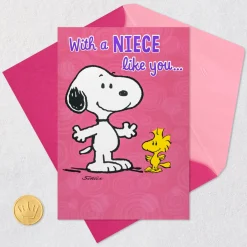 Peanuts® Snoopy Can't Hide the Pride Pop-Up Birthday Card for Niece