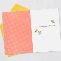 Peanuts® Snoopy Easter Bunny and Woodstock Easter Card for All