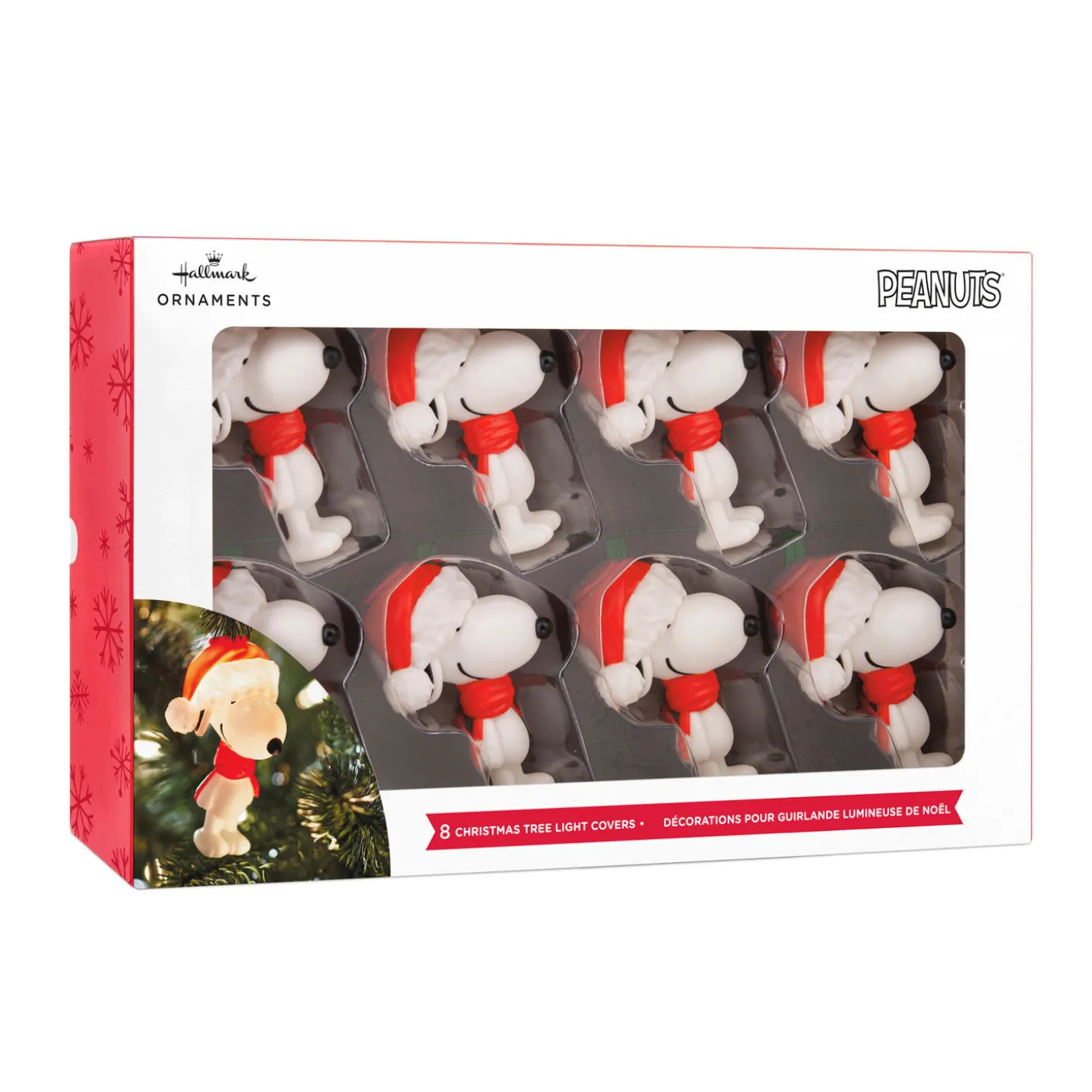 Peanuts® Snoopy Hallmark String Light Covers, Set of 8