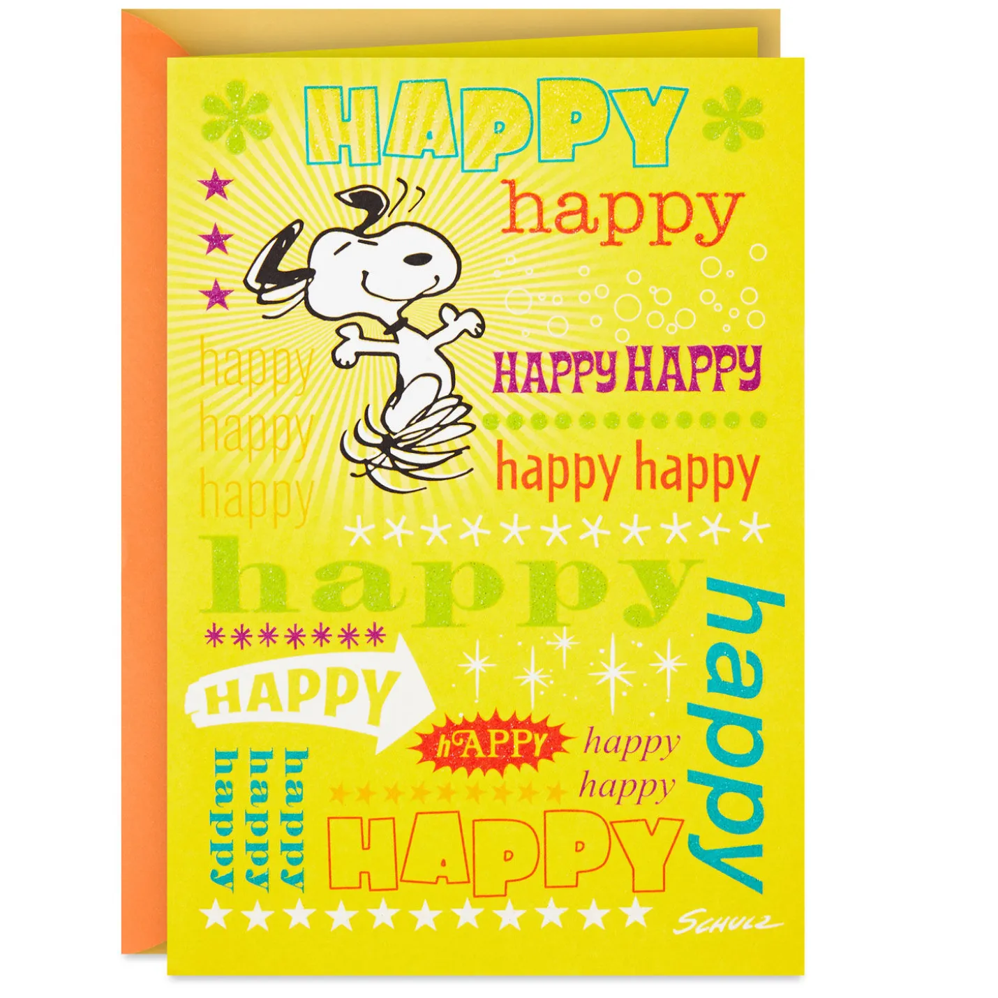 Peanuts® Snoopy Happy Dance Birthday Card