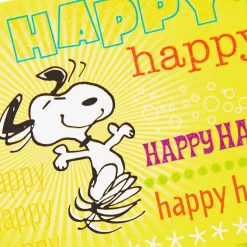 Peanuts® Snoopy Happy Dance Birthday Card
