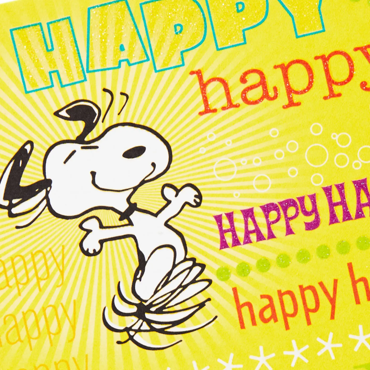 Peanuts® Snoopy Happy Dance Birthday Card