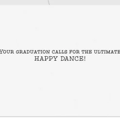 Peanuts® Snoopy Happy Dance Money Holder Graduation Card