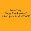 Peanuts® Snoopy Hot Air Parade Balloon Funny Thanksgiving Card