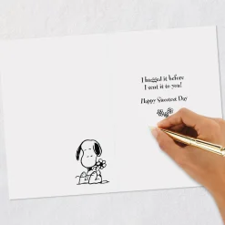 Peanuts® Snoopy Hugs Sweetest Day Card