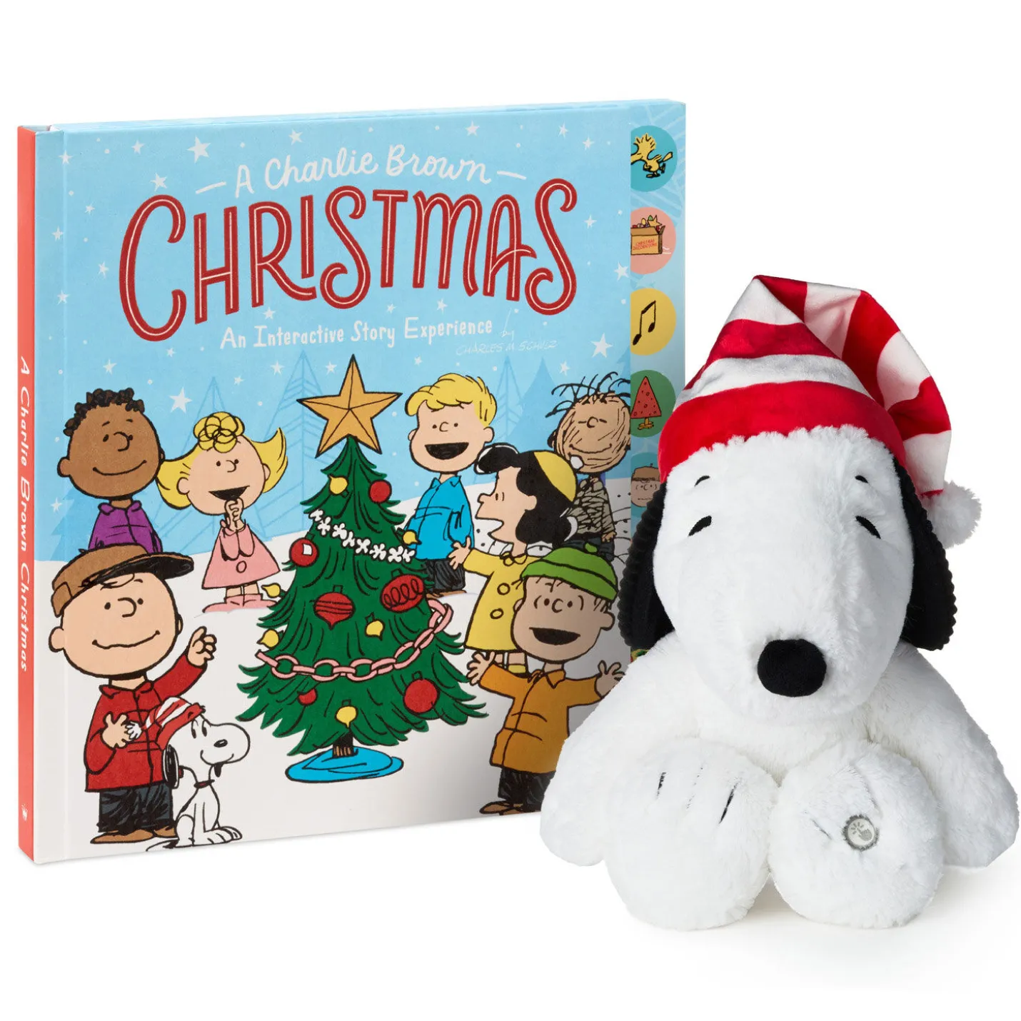 Peanuts® Snoopy Interactive Plush and Book With Sound