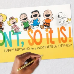 Peanuts® Snoopy It's a Big Deal Funny Birthday Card for Nephew