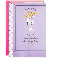 Peanuts® Snoopy It's Your Day Birthday Card for Mom
