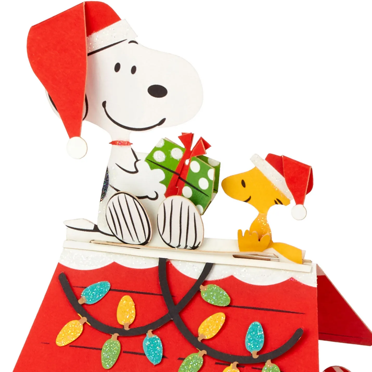 Peanuts® Snoopy Joy to the World 3D Pop-Up Christmas Card