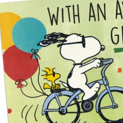 Peanuts® Snoopy Life Is One Sweet Ride Pop-Up Birthday Card for Grandpa