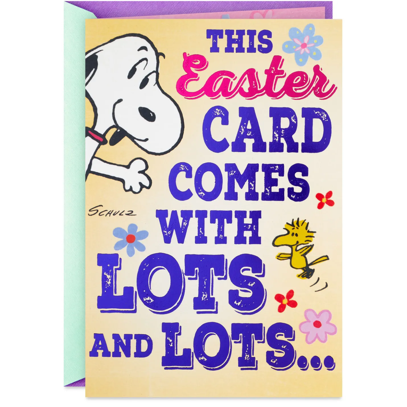 Peanuts® Snoopy Lots of Love Easter Card