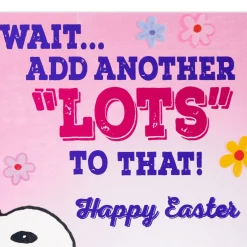 Peanuts® Snoopy Lots of Love Easter Card