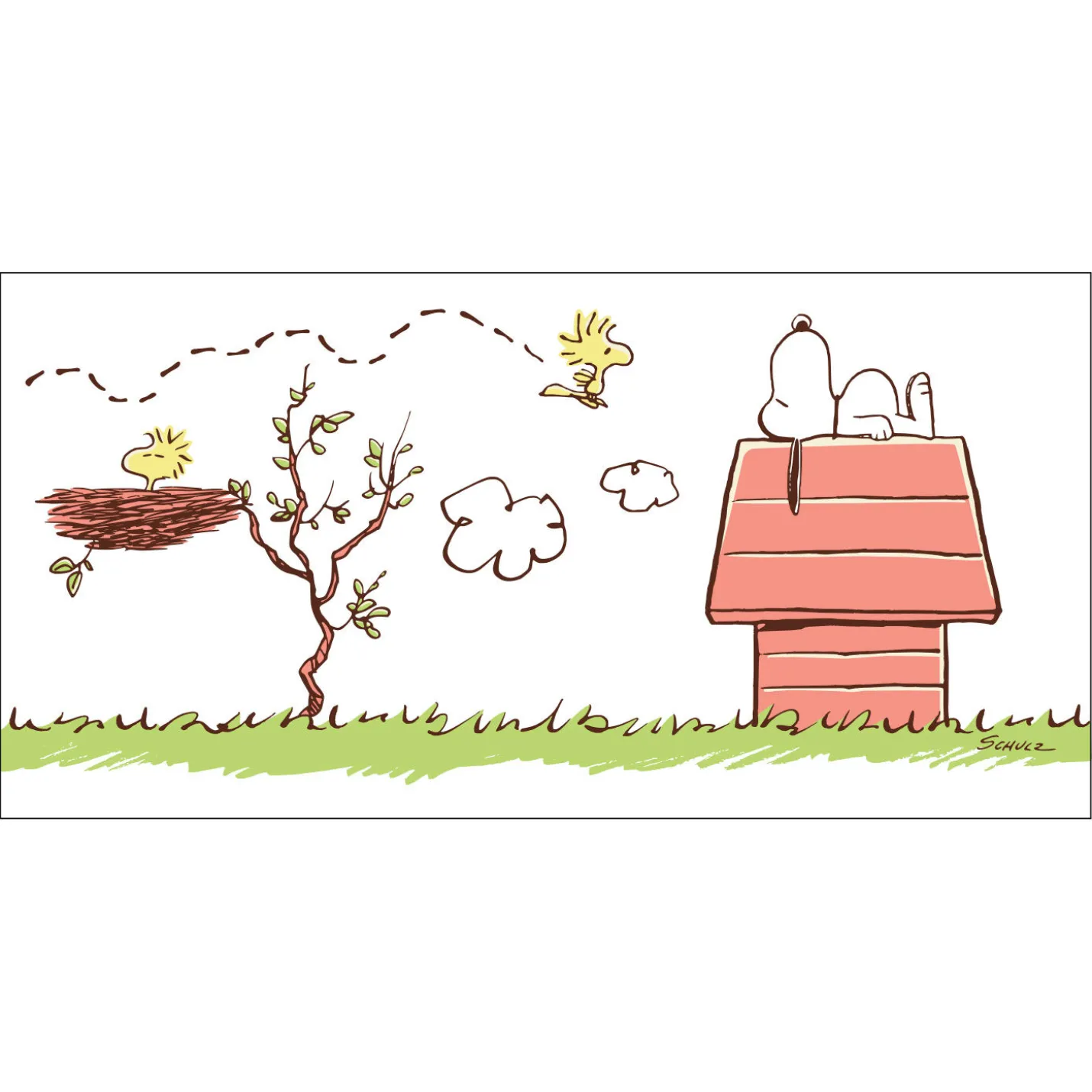 Peanuts® Snoopy on Doghouse Collectible Drinking Glass, 13.5 oz.