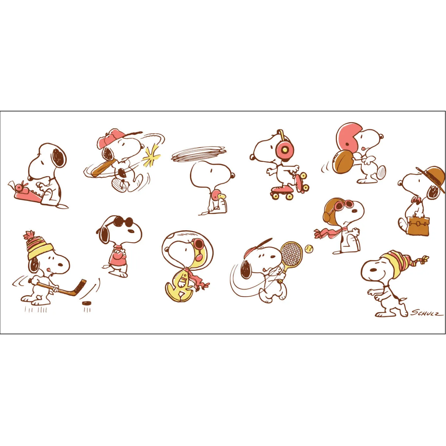 Peanuts® Snoopy Personas Collectible Drinking Glass, 13.5 oz.