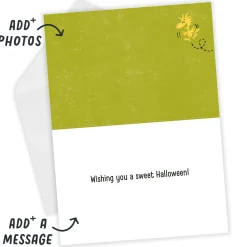 Peanuts® Snoopy Pumpkin Custom Halloween Card
