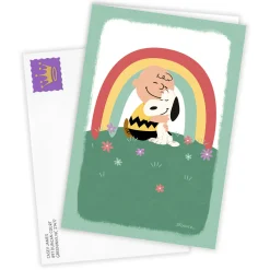 Peanuts® Snoopy Rainbow Custom Card