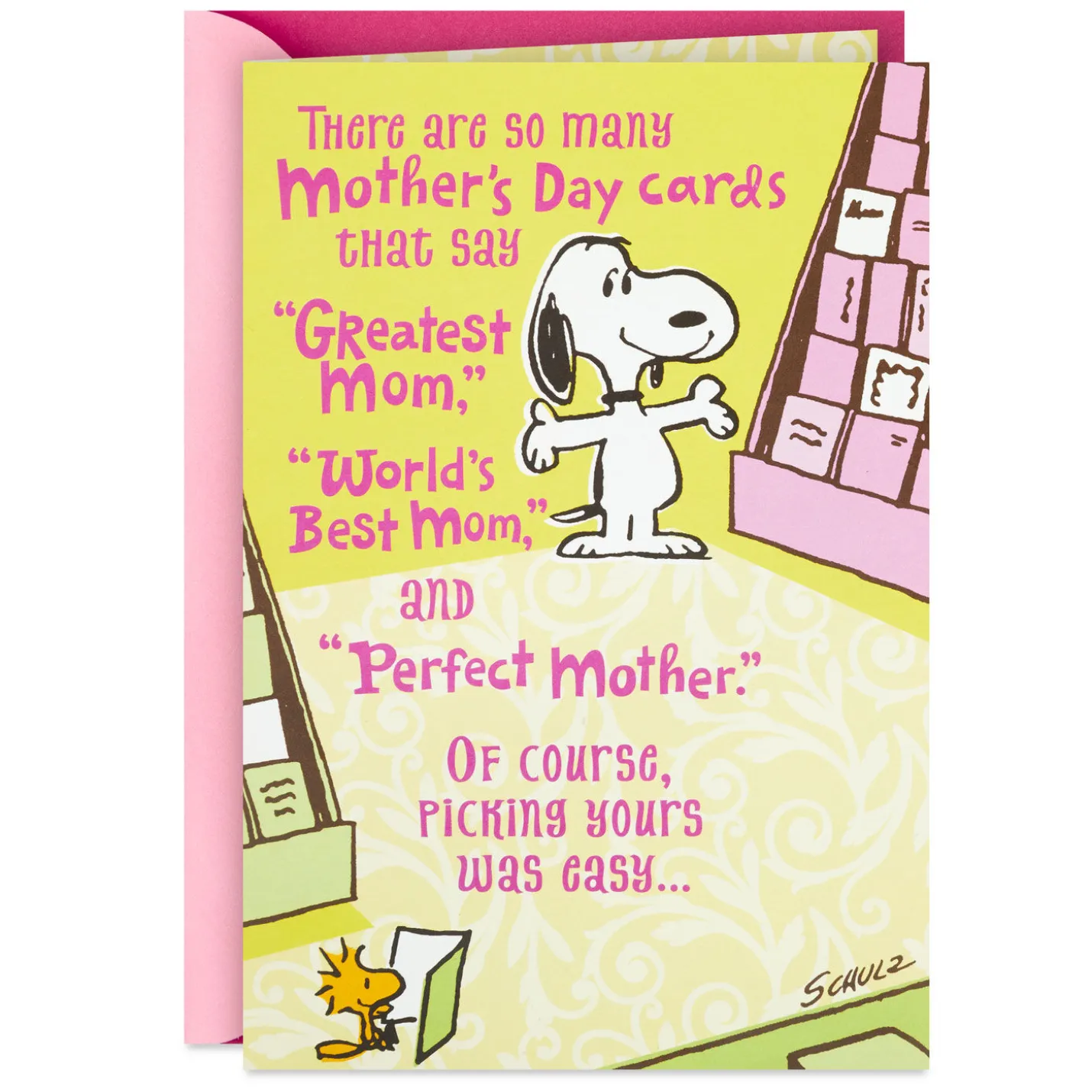 Peanuts® Snoopy Shopping Funny Mother's Day Card With Mini Cards
