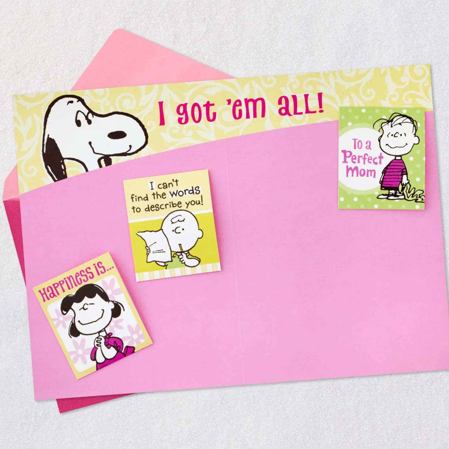 Peanuts® Snoopy Shopping Funny Mother's Day Card With Mini Cards