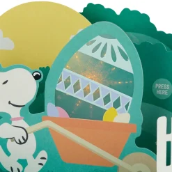 Peanuts® Snoopy Sunshine and Happiness Musical 3D Pop-Up Easter Card With Light