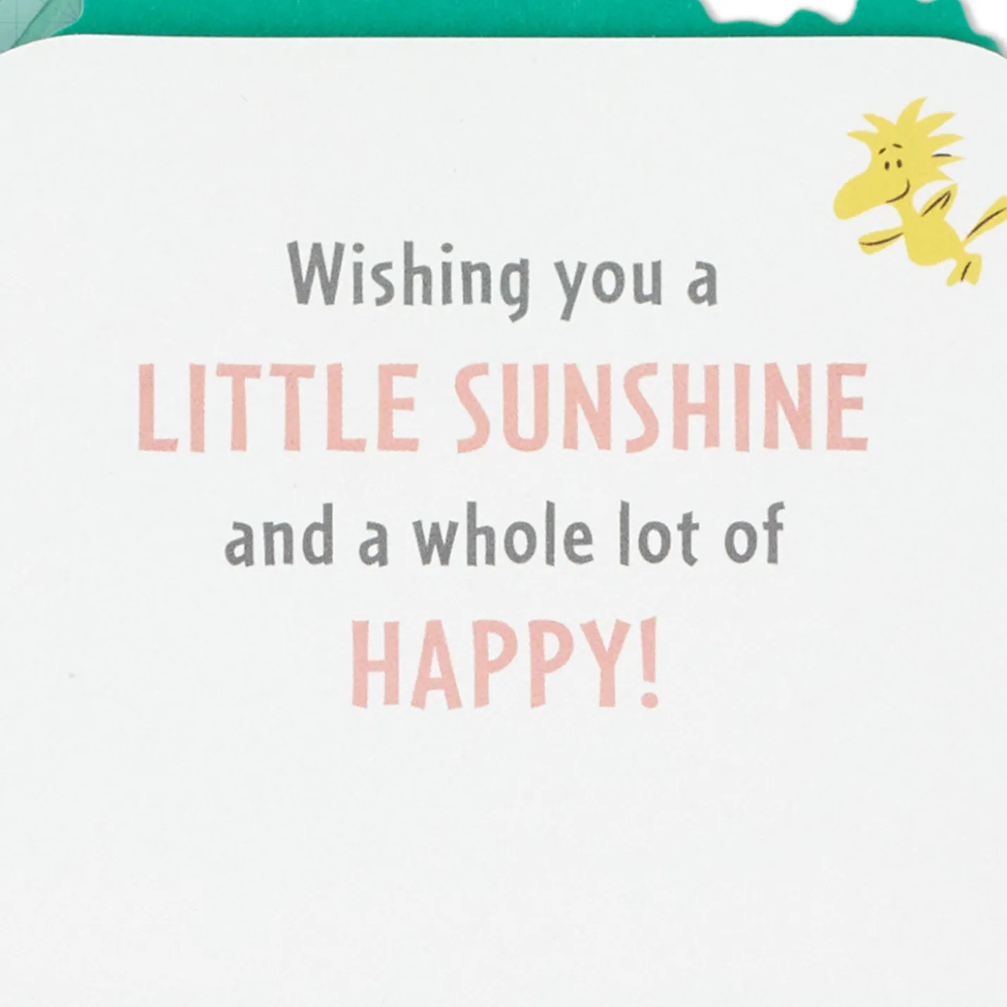 Peanuts® Snoopy Sunshine and Happiness Musical 3D Pop-Up Easter Card With Light