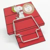 Peanuts® Snoopy the Flying Ace Doghouse-Shaped Keychain