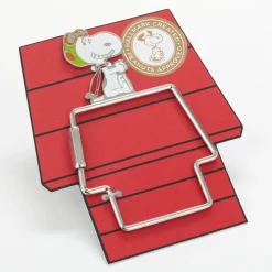 Peanuts® Snoopy the Flying Ace Doghouse-Shaped Keychain