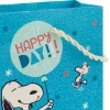 4.6" Peanuts® Snoopy With Balloon Gift Card Holder Mini Bag