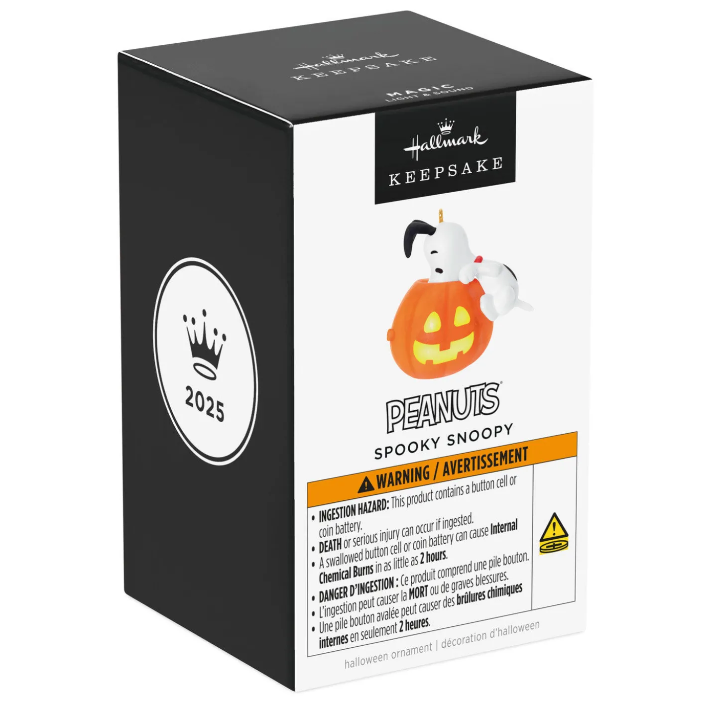 Peanuts® Spooky Snoopy Musical Ornament With Light