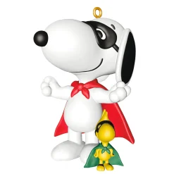 Peanuts® Spotlight on Snoopy Masked Marvel Ornament