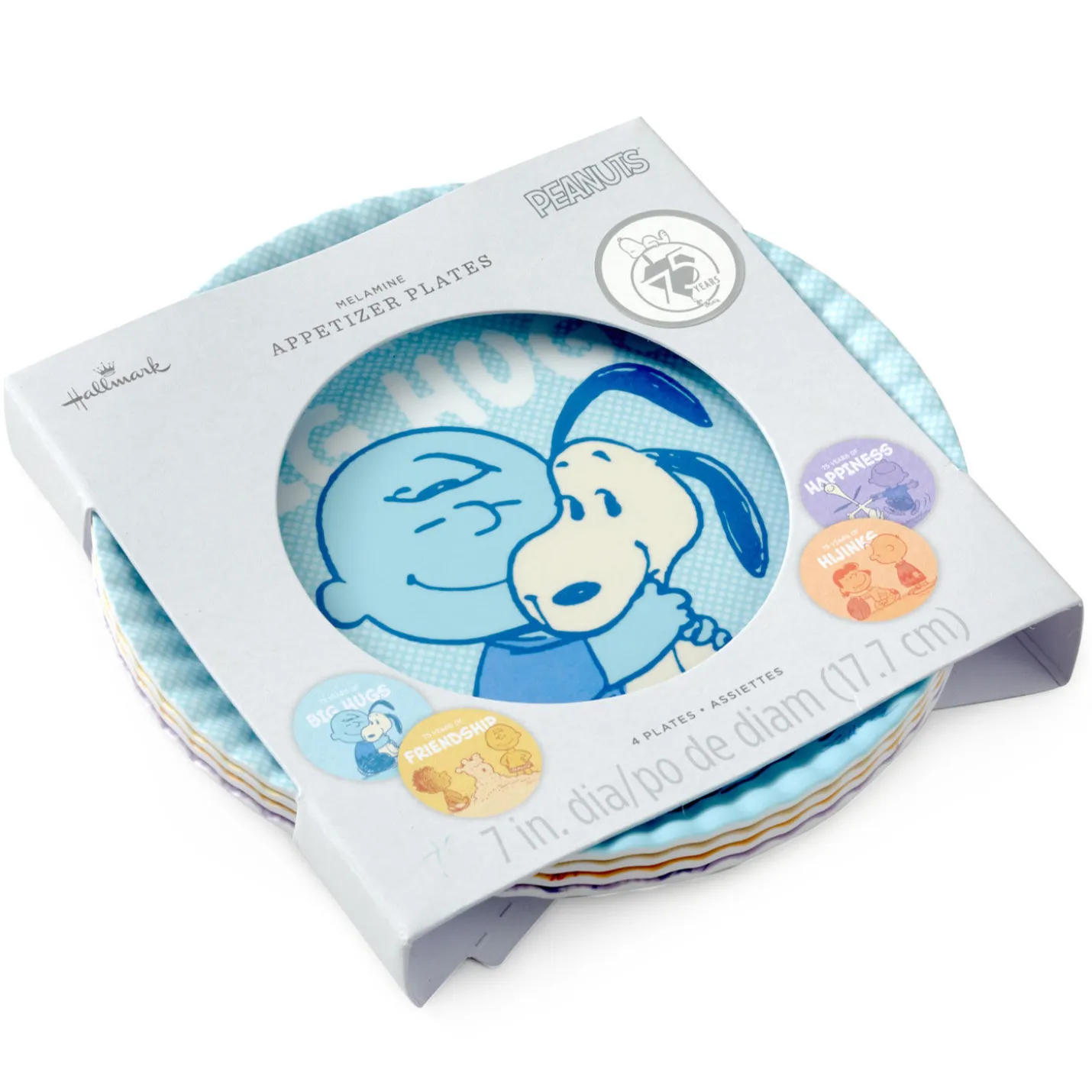 Peanuts® 75th Anniversary Appetizer Plate Set