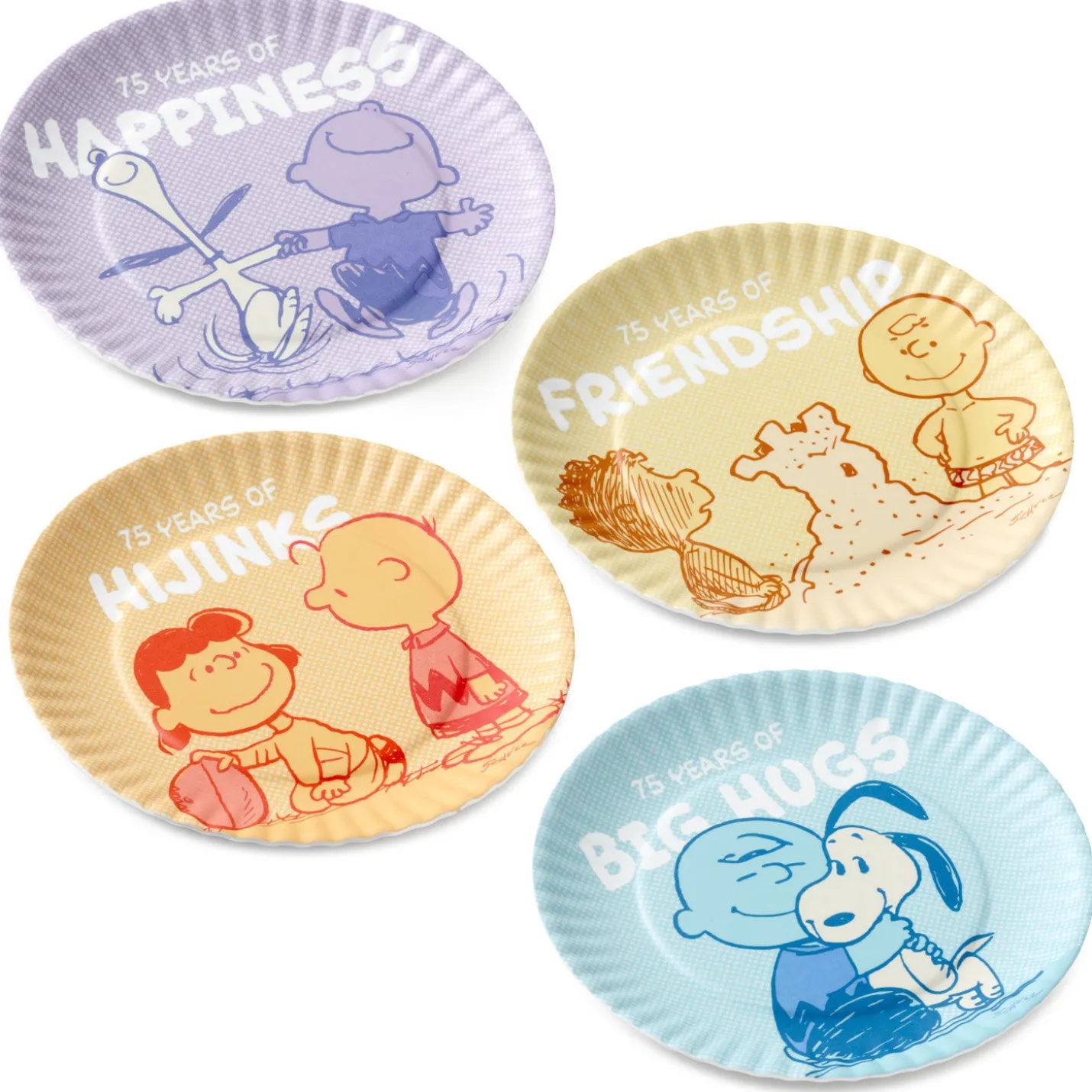 Peanuts® 75th Anniversary Appetizer Plate Set