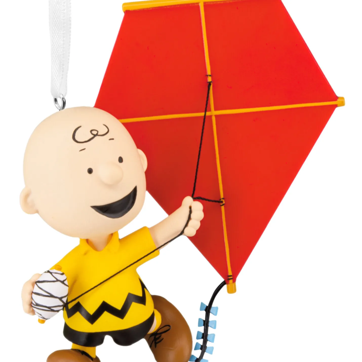 Peanuts® 75th Anniversary Charlie Brown and Snoopy Hallmark Ornaments, Set of 2