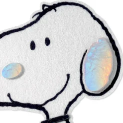 Peanuts® 75th Anniversary Felt Snoopy Blank Card