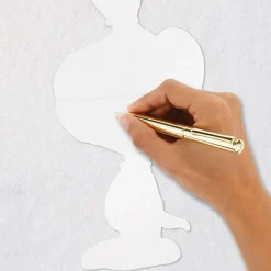 Peanuts® 75th Anniversary Felt Snoopy Blank Card
