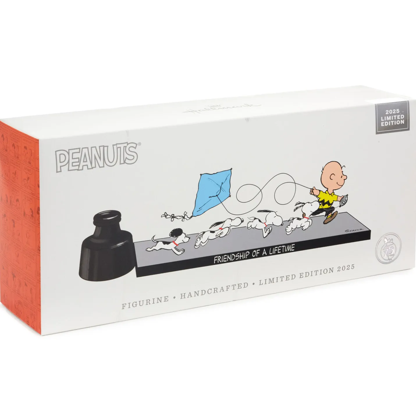 Peanuts® 75th Anniversary Friendship of a Lifetime Limited Edition Charlie Brown and Snoopy Figurine, 4.25"