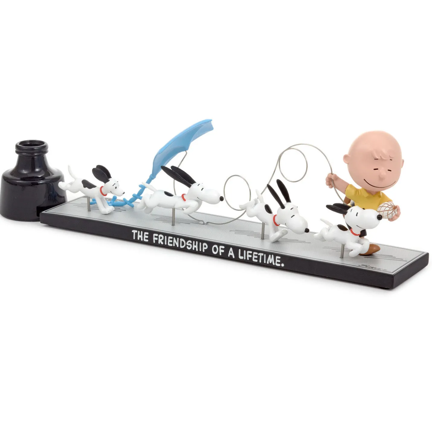 Peanuts® 75th Anniversary Friendship of a Lifetime Limited Edition Charlie Brown and Snoopy Figurine, 4.25"