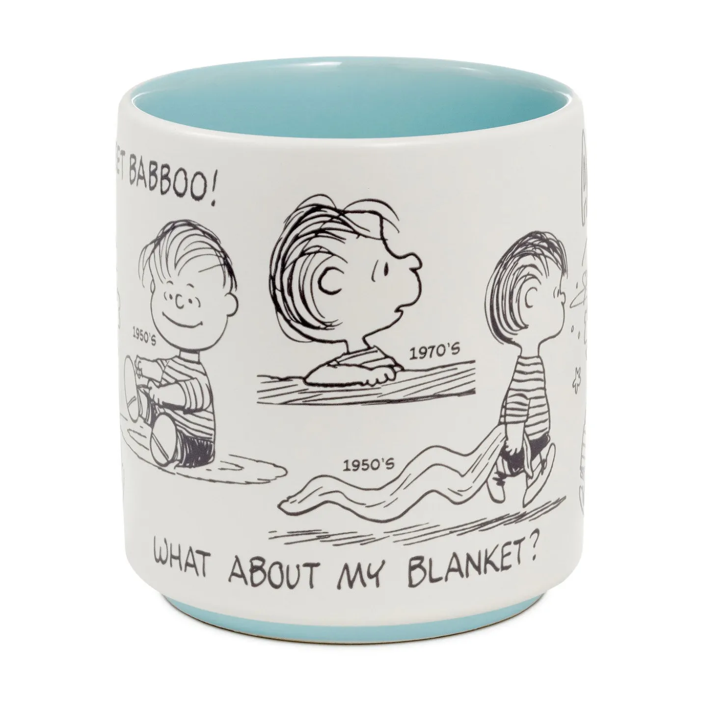 Peanuts® 75th Anniversary Linus Through the Decades Mug, 17.5 oz.