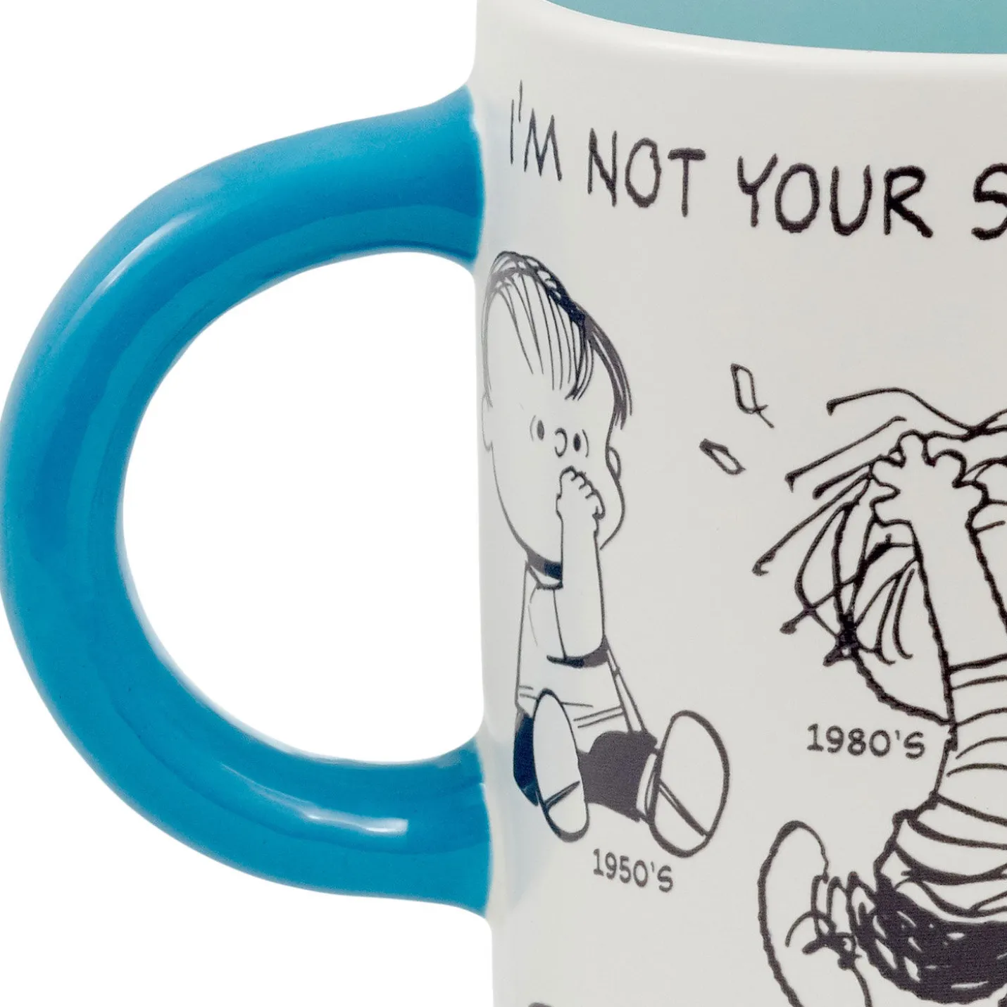 Peanuts® 75th Anniversary Linus Through the Decades Mug, 17.5 oz.