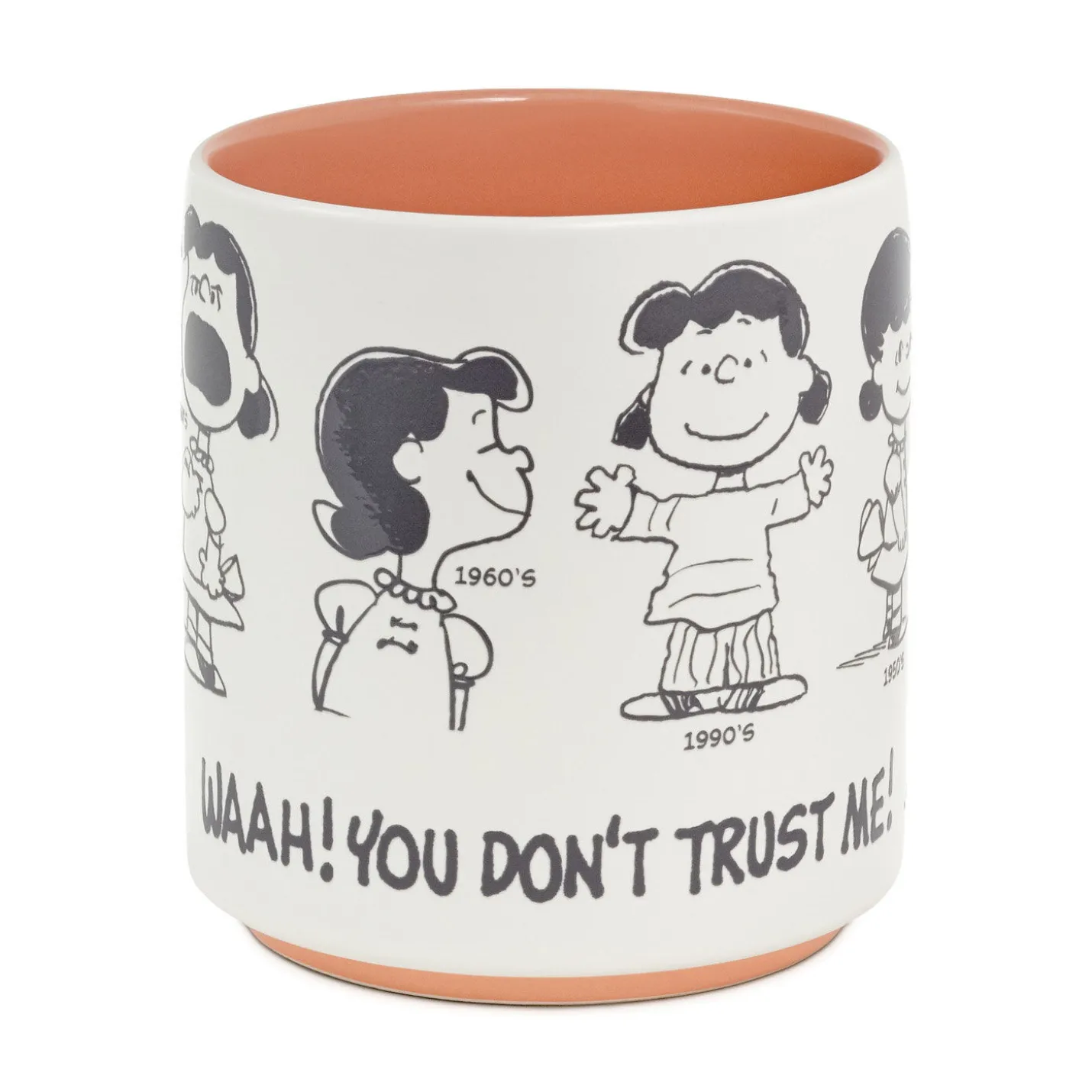 Peanuts® 75th Anniversary Lucy Through the Decades Mug, 17.5 oz.