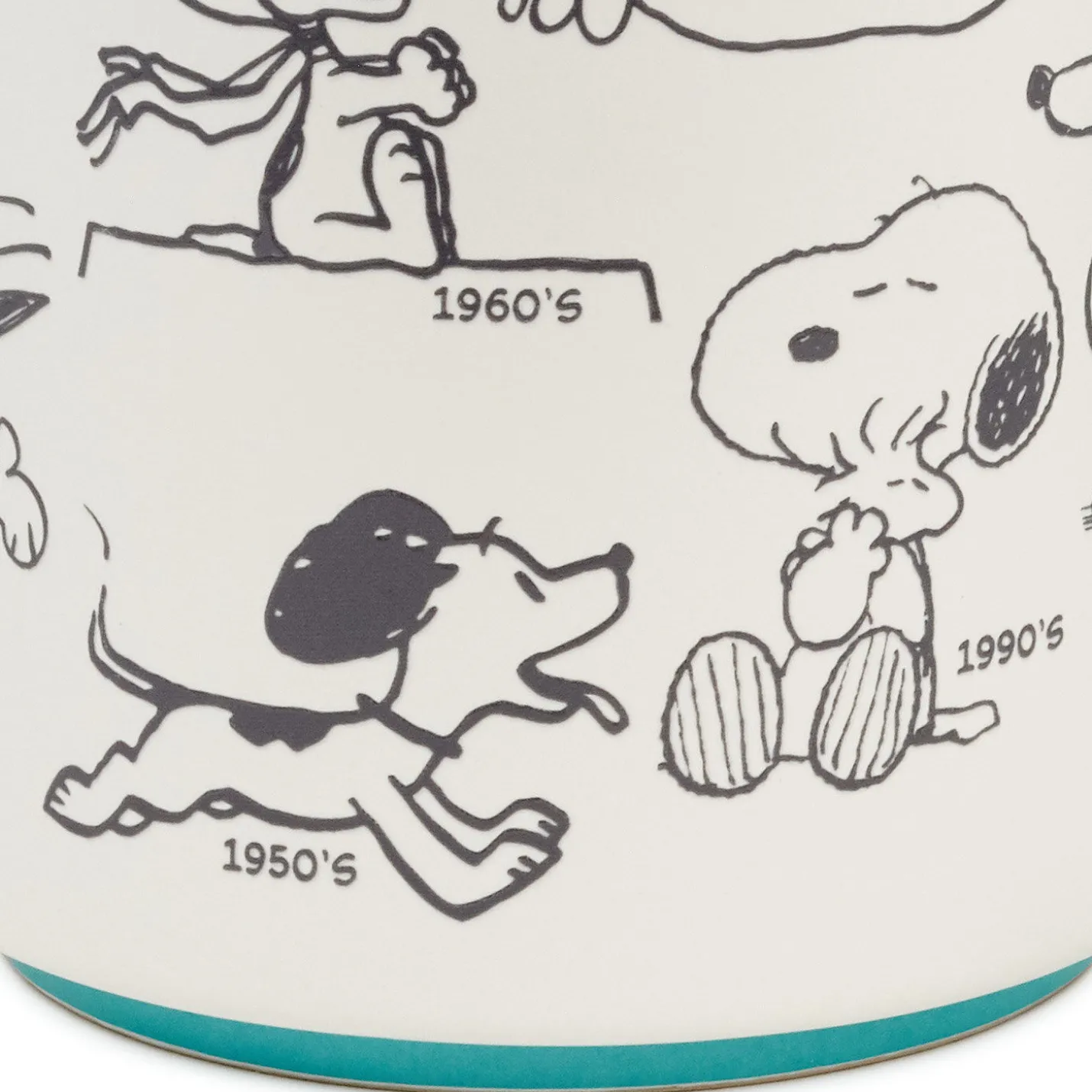 Peanuts® 75th Anniversary Snoopy Through the Decades Mug, 17.5 oz.