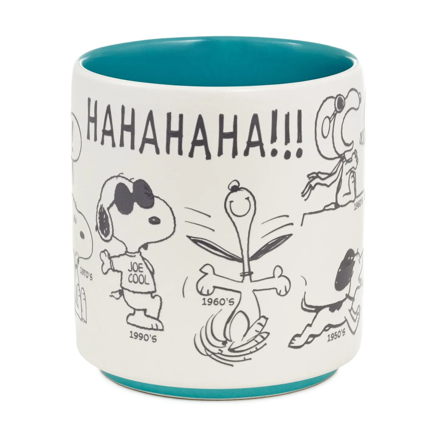 Peanuts® 75th Anniversary Snoopy Through the Decades Mug, 17.5 oz.