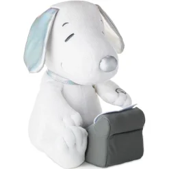 Peanuts® 75th Anniversary Snoopy With Typewriter Musical Plush With Motion, 10