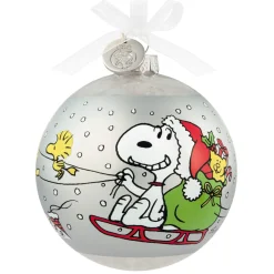 Peanuts® 75th Anniversary Special Edition Glass Ornament