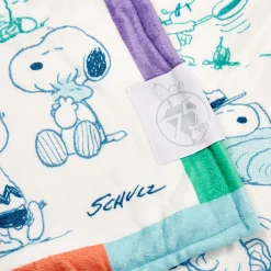 Peanuts® 75th Anniversary Through the Years Plush Throw Blanket, 60x52