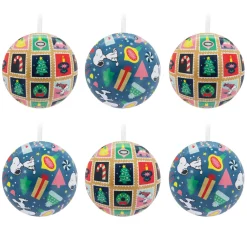 Peanuts® Tin Ball Hallmark Ornaments, Set of 12