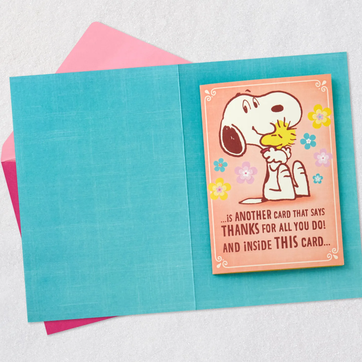 Peanuts® Tiny, Heartfelt Hug Mother's Day Card with Mini Cards