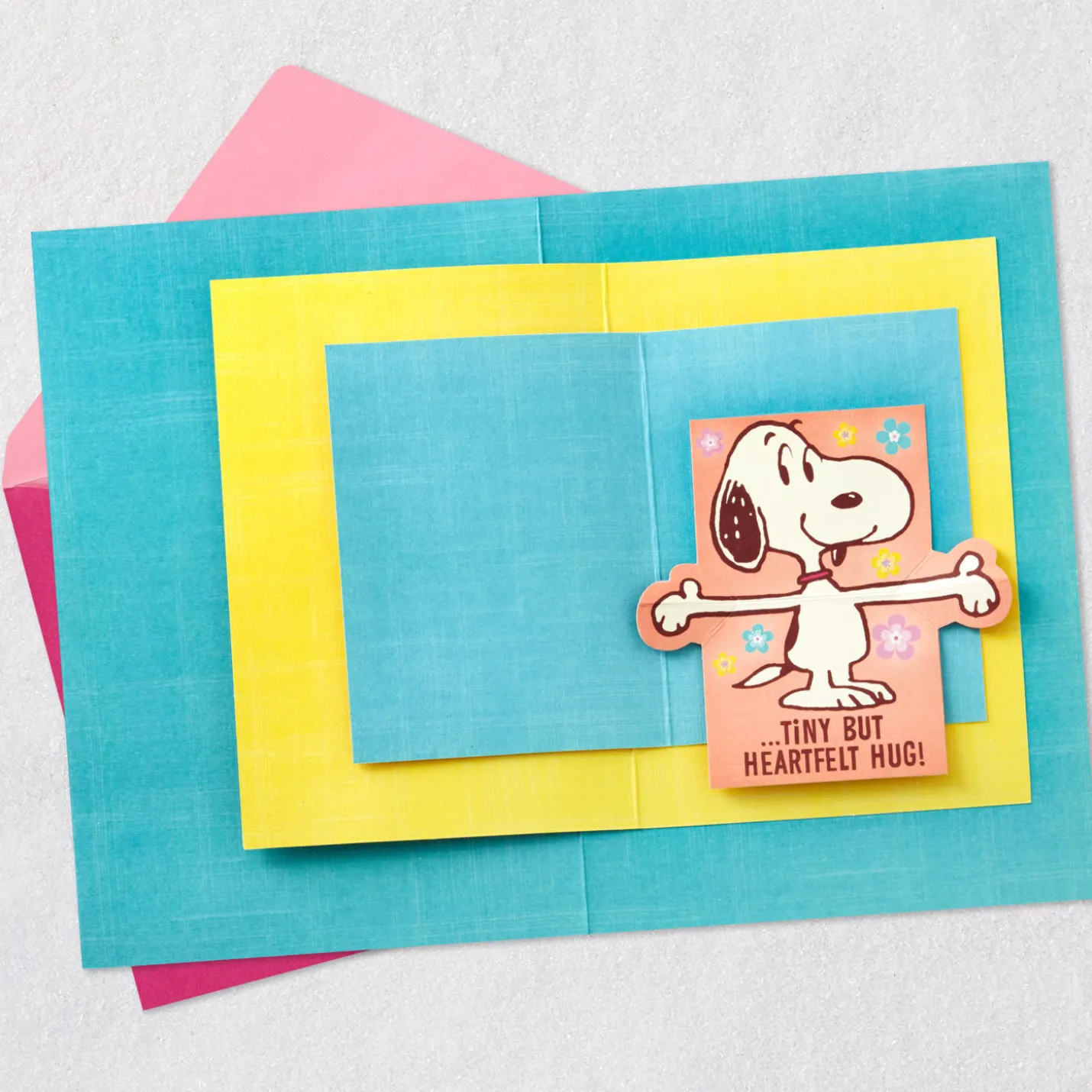 Peanuts® Tiny, Heartfelt Hug Mother's Day Card with Mini Cards