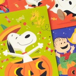 Peanuts® Tricks and Treats Assorted Halloween Cards, Pack of 24