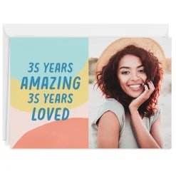 Personalized Celebrating You Birthday Photo Card