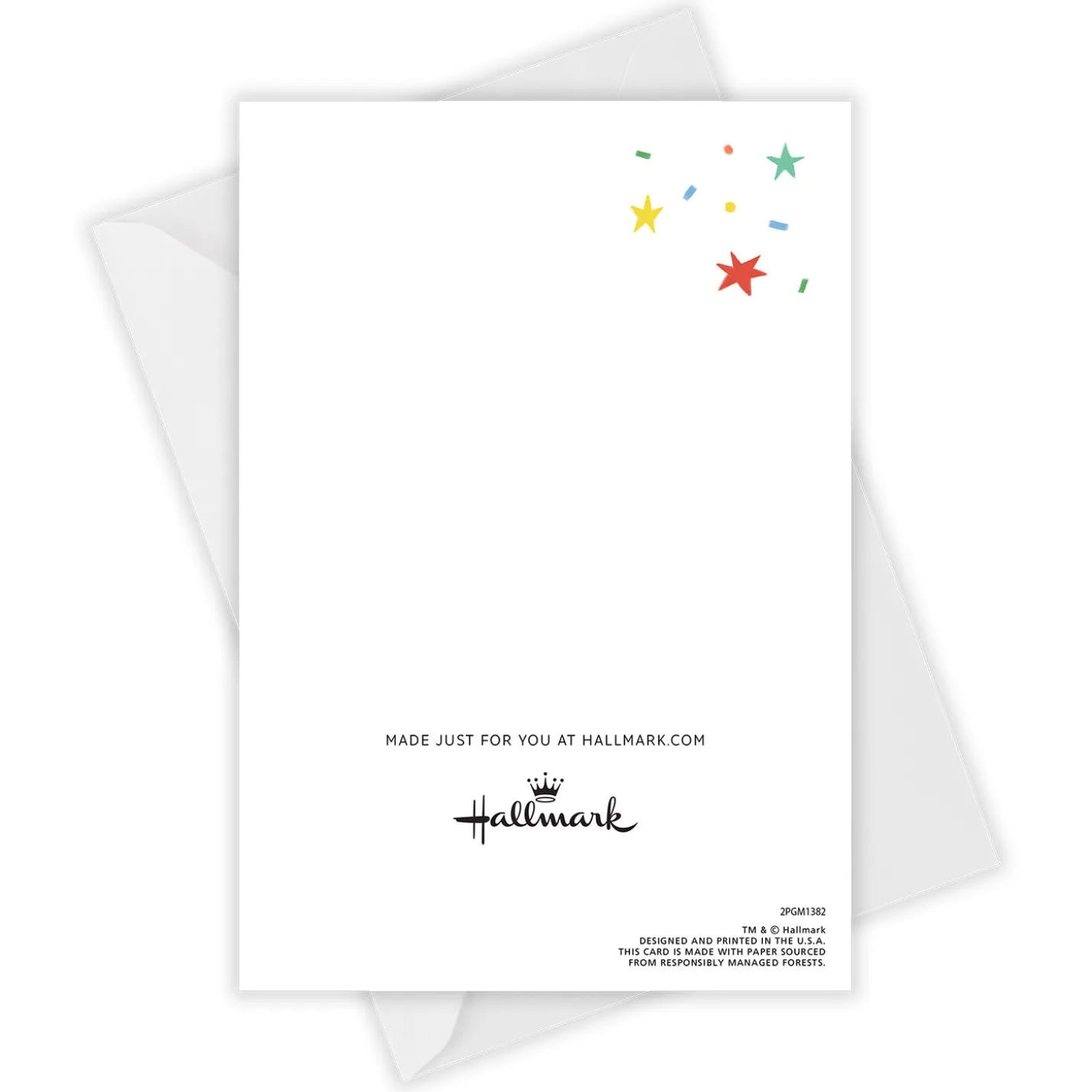 Personalized Fun and Colorful Cake Birthday Card